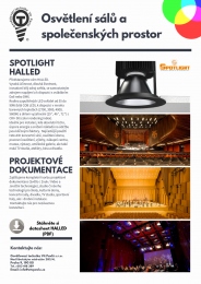 Osvětlení společenských prostor a sálů