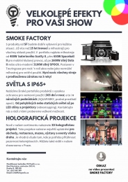 Velkolepé efekty pro Vaši show