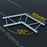 Milos  M220 Duo 2way horizontal corner 120°
